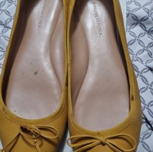 Banana Republic Ashley Ballet Flats Golden Yellow